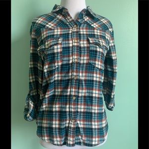 Forever 21 plaid button down